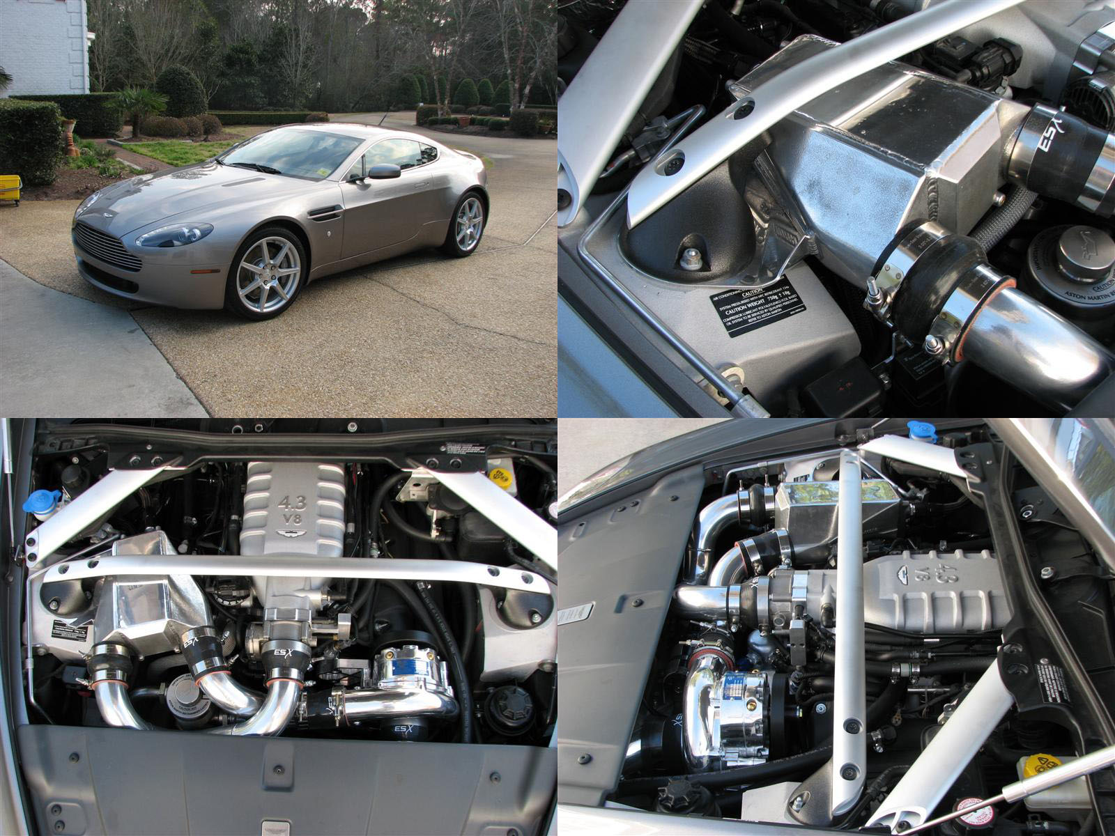  2007 Aston Martin AMV8 Manual Vortech V3 Supercharged